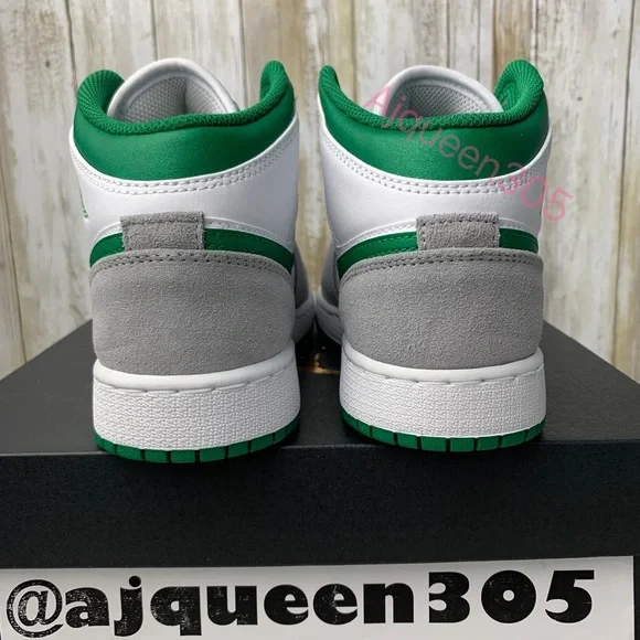 Air Jordan 1 mid Pine Green - Picture 4 of 5